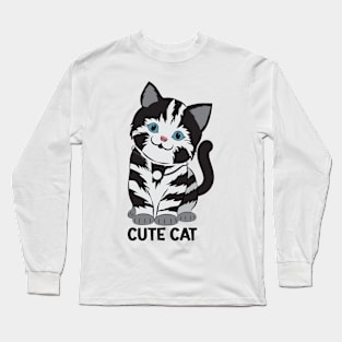 Cute cat lover T-Shirt Long Sleeve T-Shirt